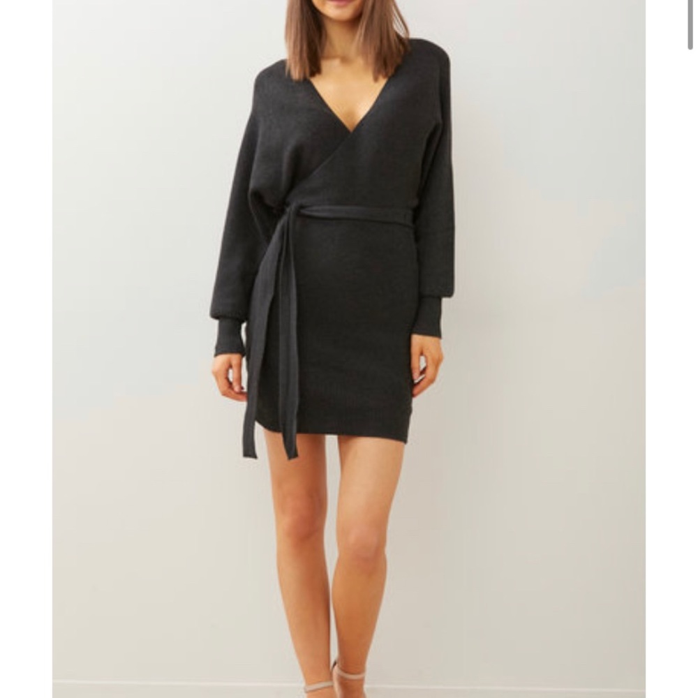 Lush Sleeve Sweater Dress from Vanilla Sky